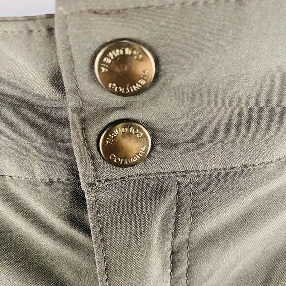 Columbia Women's omni-tech arctic trip ski snow pants black gray charcoal‎ XL - Picture 2 of 7